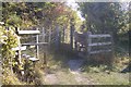 Stile and Kissing Gate in Darland Banks in ME7 3EX