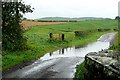 Flooded lane near Powburn in NE66 4LL