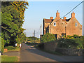 Road through Enmore village in TA5 2DP