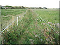 Lyminster: Public footpath in BN17 7PY