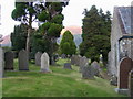Churchyard of St Mary's Church Thornthwaite in CA12 5SG