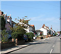 View north-west along The Street in NR32 5AW