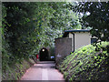 Path to Smugglers' Tunnel, the Ness, Shaldon in TQ14 0AZ