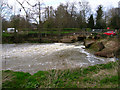 Water exiting the Mill Channel in BN8 5BP