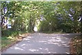 Road junction on Rogers Rough Road in TN17 2RD
