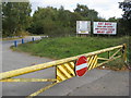 No Entry to the Broughton Industrial Estate in NG22 9LD