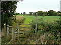 Footpath to Wickhamford in WR11 7RL