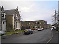 Mansfield Square later in Hawick