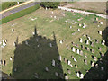 Part of the Churchyard of St Nicholas Blakeney in Coastal Ward
