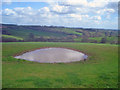 Dew pond near Grendon Court in HR7 4TE