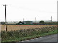 Farm shed beside the A1101 in IP28 8EF