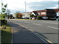 Exeter Business Park, on the B3184, looking west in EX5 2BE