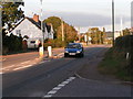 Rockbeare straight, the old A30, a Roman road, looking east in EX5 2FP