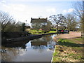 Worcester and Birmingham Canal crossing the aqueduct near Barnt Green in B48 7LR