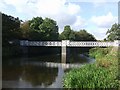 Footbridge over the River Trent in Armitage with Handsacre