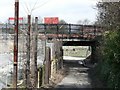 Path under the line, Headingley Station in LS5 3BL