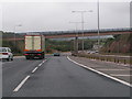 Heading west on the A38 in EX2 9SL