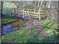 Footbridge over the Holly Brook in HR6 0NJ