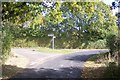 Lane junction on Cripple Hill in TN26 3HY