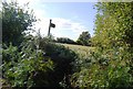 Footpath signposted off Upper Haysden Lane in TN11 9AX