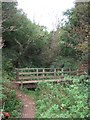 Footbridge on coast path near Dale Fort in SA62 3RE