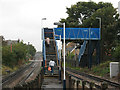 North Sheen station: footbridge in TW10 5BW