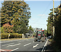 2009 : A36 with tractor, near Limpley Stoke in BA2 7TX