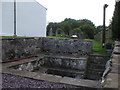 Outdoor baptistry, the former Lisvane Baptist Chapel in CF14 0SN