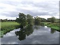 River Trent downstream at Alrewas in DE13 7BF