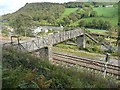 Footbridge over the railway, Eastwood, Stansfield in OL14 8RS