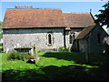 The rear of Eythorne church in CT15 4NA