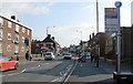 Queen's Road, Nuneaton, looking to town centre in CV11 5BX