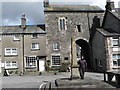 Cartmel Village Cross and Priory Gatehouse in LA11 6QD