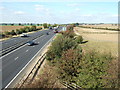 Above the A14 near Huntingdon in PE28 4AB