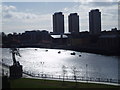 Looking over the River Wear from Monkwearmouth to Sunderland, 17th April 2006 in SR1 1EY