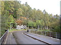 Crossing the Cannich Bridge in IV4 7LU