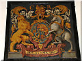 St Mary's church - Charles II (1660) royal arms in NR9 5PL