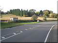 Bend on the A283 approaching Witley in GU8 5PW