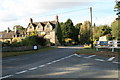 Junction in the middle of Clanfield in OX18 2RG