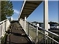 Footbridge over A338 in BH8 0LD