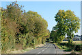 Looking east along the B4452 towards Deppers Bridge in CV47 2ST
