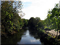 River Ogwr in Bridgend in CF31 4LY
