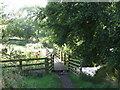 Footbridge over Pow Charney Burn in CA8 7HN