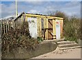 Derelict Lifeguard Station, Chapel St Leonards in PE24 5QT