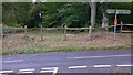 Abbotts Wood Inclosure viewed from Boundary Road in GU10 4HB