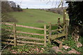 Stile and Footpath, Lunnon Farm, Vowchurch Common in HR2 0RL