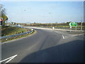 A509 London Road at M1 roundabout. in MK10 7HR