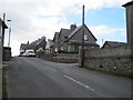 Looking up the road at Tudweiliog in LL53 8NF