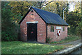 British Waterways shed, lock 23, Grand Union Canal in CV31 1TY