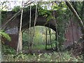 Bridge carrying track across disused railway line  60yds south of old station site. in GL54 4BS